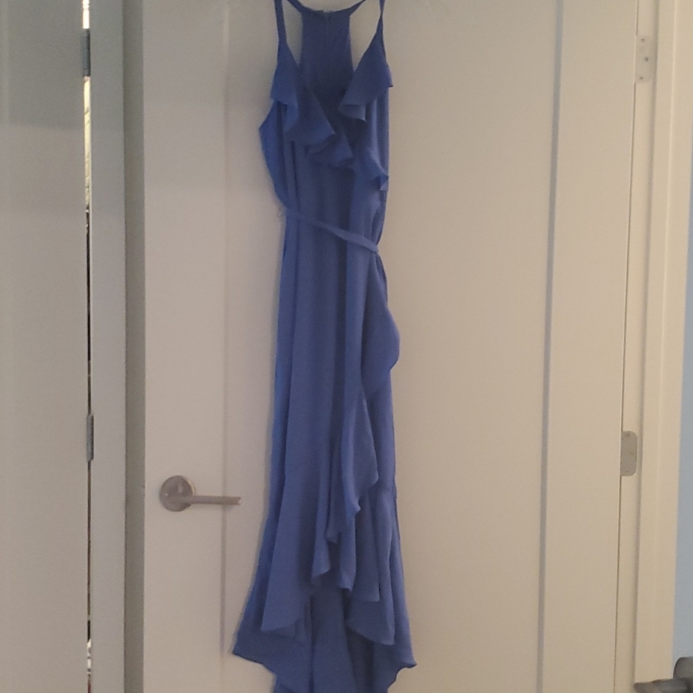 Long summer dress blue size small